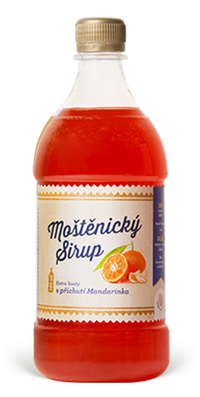 Moštěnický sirup mandarinka